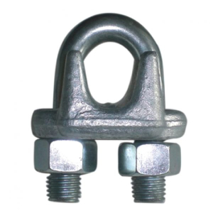 DROP FORGED WIRE ROPE CLIP, H.D.G