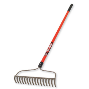 GARDEN RAKE WITH HANDLE