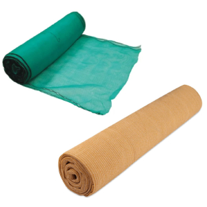 Green & beige Shade Net