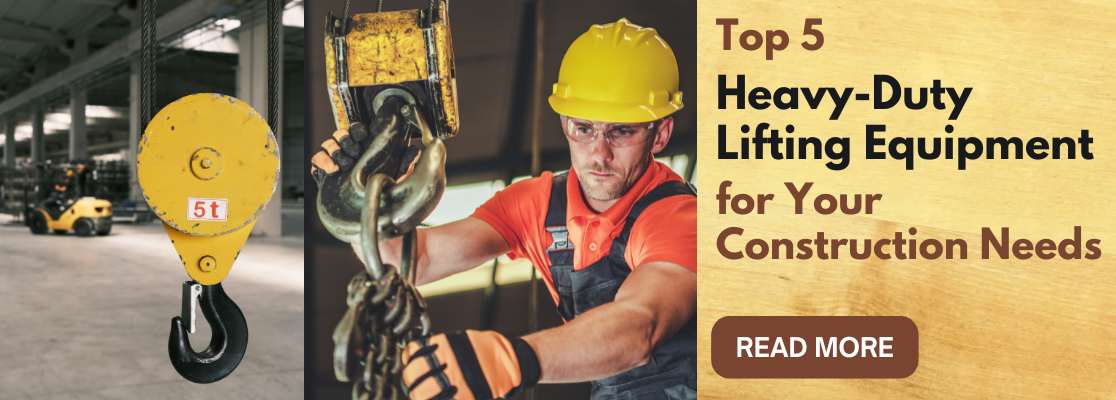 heavy duty lifting equipments